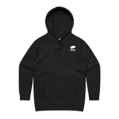 Women's Personalised Sail Number Hoodie (white artwork)  Thumbnail